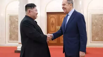 Rusya Dışişleri Bakanı Lavrov, Kuzey Kore lideri Kim Jong-un ile görüştü