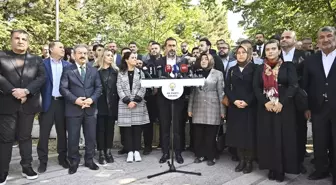 AK Parti Ankara İl Başkanlığı, İsrail'in Gazze'deki hastane saldırısını protesto etti