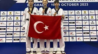 Avrupa Yıldızlar Tekvando Şampiyonası'nda Milli Sporcular 3 Bronz Madalya Kazandı