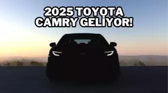 Yeni Toyota Camry'nin teaser fotoğrafı yayınlandı