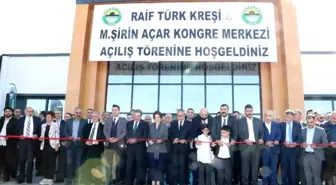Diyarbakır'da İş Adamı ve Mühendis Anısına Kongre Merkezi Açıldı