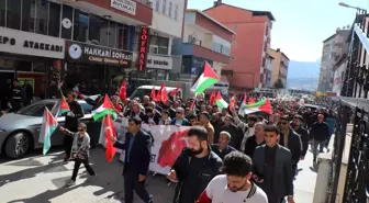 İsrail'in Gazze'deki katliamları Van, Hakkari ve Bitlis'te protesto edildi