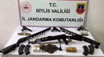 Bitlis'te Sosyal Medyada Silahlı Görüntü Paylaşanlara Operasyon