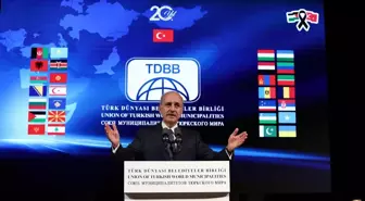 TBMM Başkanı Kurtulmuş, Türk Dünyası Belediyeler Birliği resepsiyonunda konuştu Açıklaması