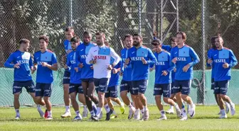 Trabzonspor, Corendon Alanyaspor maçı için hazırlıklarını sürdürüyor