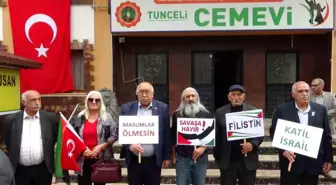 Tunceli'de Filistin'e Destek Açıklaması Yapıldı