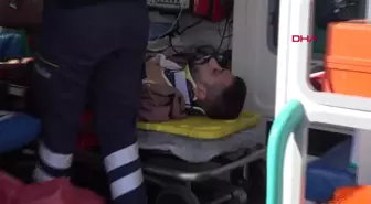 Antalya'da trafik kazası: Bir kişi yaralandı