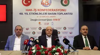 HAK-İŞ Genel Başkanı Arslan'dan vergi düzenlemesine ilişkin açıklama Açıklaması