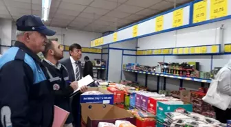 Kars'ta Zincir Marketler Denetleniyor