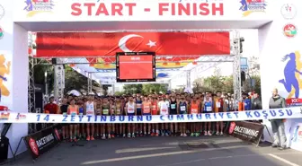 Zeytinburnu Uluslararası Cumhuriyet Koşusu Gerçekleştirildi