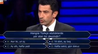 Hangisi Türkçe sözcüklerde yer alan bir deyimdir? Kim Milyoner Olmak İster 22 Ekim Sorusu Cevabı Nedir? 100 Bin TL'lik soru ve cevabı ne?