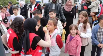 Havza'da çocuklara oyun şenliği düzenlendi