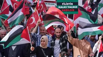 Gazze'ye Destek Platformu Büyük Sancaktepe Mitingi