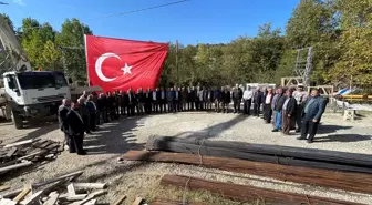 Kastamonu'da Yürekveren Köyüne Cami Temeli Atıldı