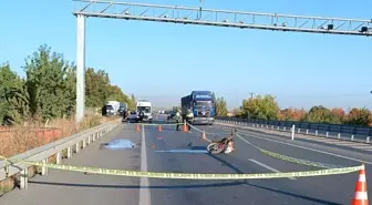 Konya'da tır ile motosiklet çarpışması: 1 kişi hayatını kaybetti