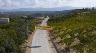 Mersin Büyükşehir Belediyesi Kırsal Mahallelerde Yol Çalışmalarına Devam Ediyor