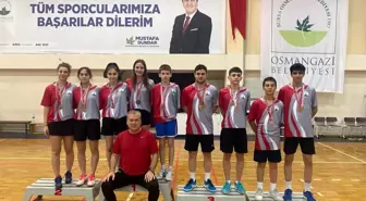 Osmangazi Belediyespor Badminton Takımı 5 Şampiyonlukla Büyük Başarı Kazandı