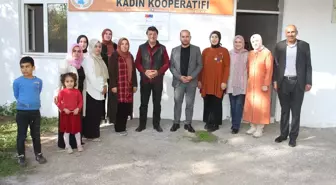 AK Parti Van Milletvekili Türkmenoğlu kadın kooperatiflerini ziyaret etti
