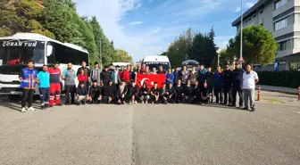 Denizli'de Cumhuriyetin 100. Yılında Gençlik Yürüyüşü Gerçekleştirildi