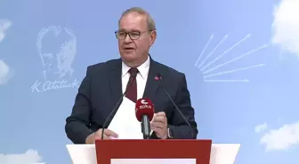 CHP Sözcüsü Faik Öztrak: İki devlet temelinde adil bir barışla kalıcı çözüme ulaşılmalı