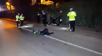 Orhangazi'de Motosiklete Çarpan Otomobil Kaçtı