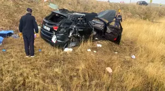 Kayseri'de trafik kazası: 1 ölü, 2 yaralı
