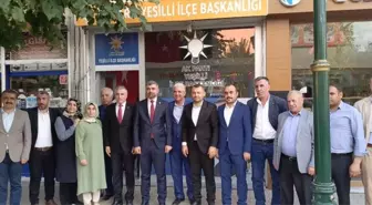 AK Parti Mardin Milletvekili Faruk Kılıç, Savur, Ömerli ve Yeşilli ilçelerinde ziyaretler gerçekleştirdi