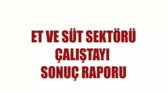Esk'dan Et ve Süt Raporu: 'Kırsaldakiler, Hane Halkının Hayvansal Gıda İhtiyaçlarını Kentlerden Karşılamaya Başladı'