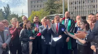 İYİ Parti Ankara İl Başkanlığı üyeleri, tutuklanan gazeteciler için açıklama yaptı