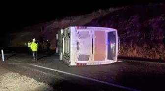 Kayseri'de yolcu otobüsü devrildi: 38 yaralı