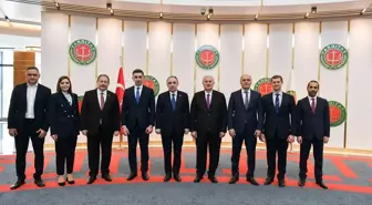 Yargıtay Başkanı Mehmet Akarca Türk Devletleri Teşkilatı Başsavcılarını Kabul Etti