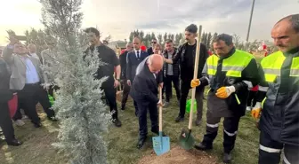 6 Şubat depremlerinde hayatını kaybeden KKTC vatandaşları anısına fidanlar dikildi