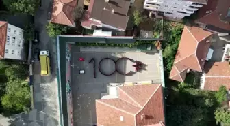 Sultanbeyli'de Öğrencilerden Cumhuriyetin 100. Yılına Özel Koreografi