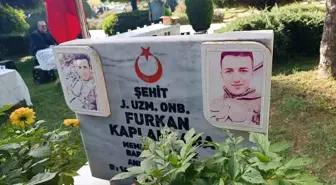 Şehit Furkan Kaplanbaba mezarı başında dualarla anıldı