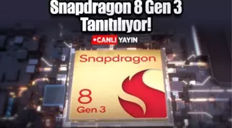 Qualcomm Snapdragon 8 Gen 3 Tanıtımı Yakında!