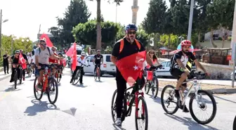 Toroslar'da Öğretmenler Bisikletli Sürüş Etkinliği Düzenledi