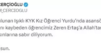 Aydın'da kız öğrenci yurdunda asansör kazası: Bir öğrenci hayatını kaybetti