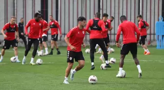 Yılport Samsunspor, MKE Ankaragücü maçının hazırlıklarını sürdürdü