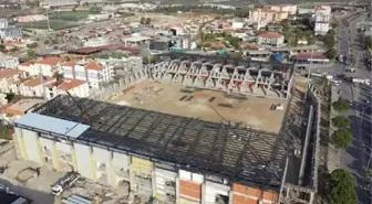 Somaspor'un yeni stadı inşa ediliyor