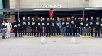 AK Parti Malatya Gençlik Kolları İsrail'in Gazze'ye yönelik saldırılarını protesto etti