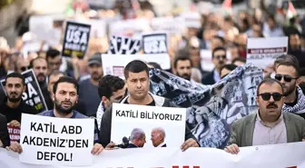 Ankara'da STK'ler İsrail'in Gazze saldırılarını protesto etti