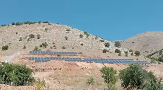 Baskil ilçesinde Güneş Enerji Santrali kuruldu