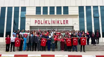 Çan Devlet Hastanesi Hasta Hakları Günü ve Cumhuriyet Bayramı'nı kutladı