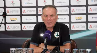 Giresunspor Teknik Direktörü Mehmet Birinci: 1 puan bizim için çok iyi oldu