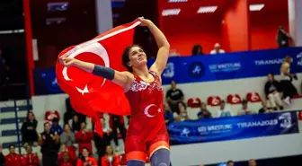 Dünya Şampiyonu Milli Güreşçi Nesrin Baş: Hedefim Olimpiyatlarda Altın Madalya Kazanmak