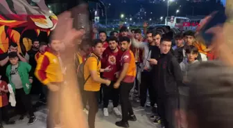 Galatasaray, Çaykur Rizespor maçı için Rize'ye geldi