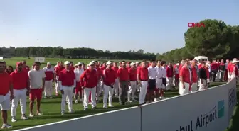 TGF 100. Yıl Cumhuriyet Kupası Golf Turnuvası Antalya'da Başladı