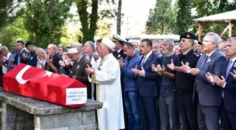 Zonguldak'ta vefat eden gazi son yolculuğuna uğurlandı