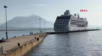 Alanya'ya ABD'li Turistler Sirena Kruvaziyeriyle Geldi