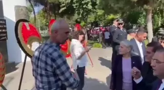 CHP'nin çelengi Atatürk heykelinin önüne bırakılmadı